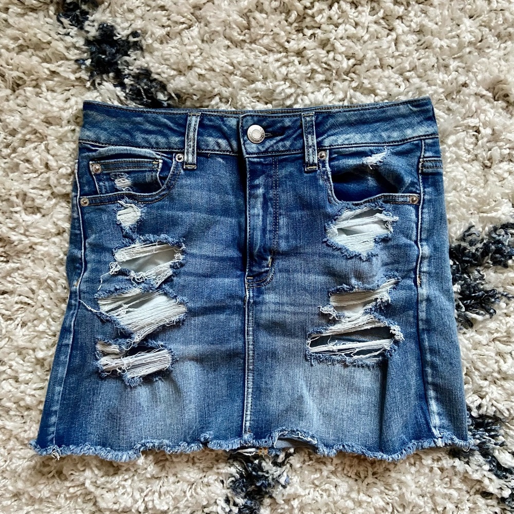 American Eagle Jean Skirt
